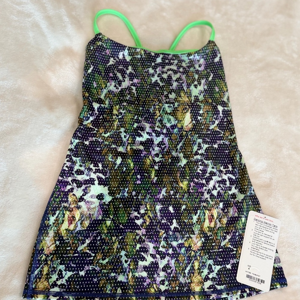 Lululemon Dancing Warrior Tank Top Size 4